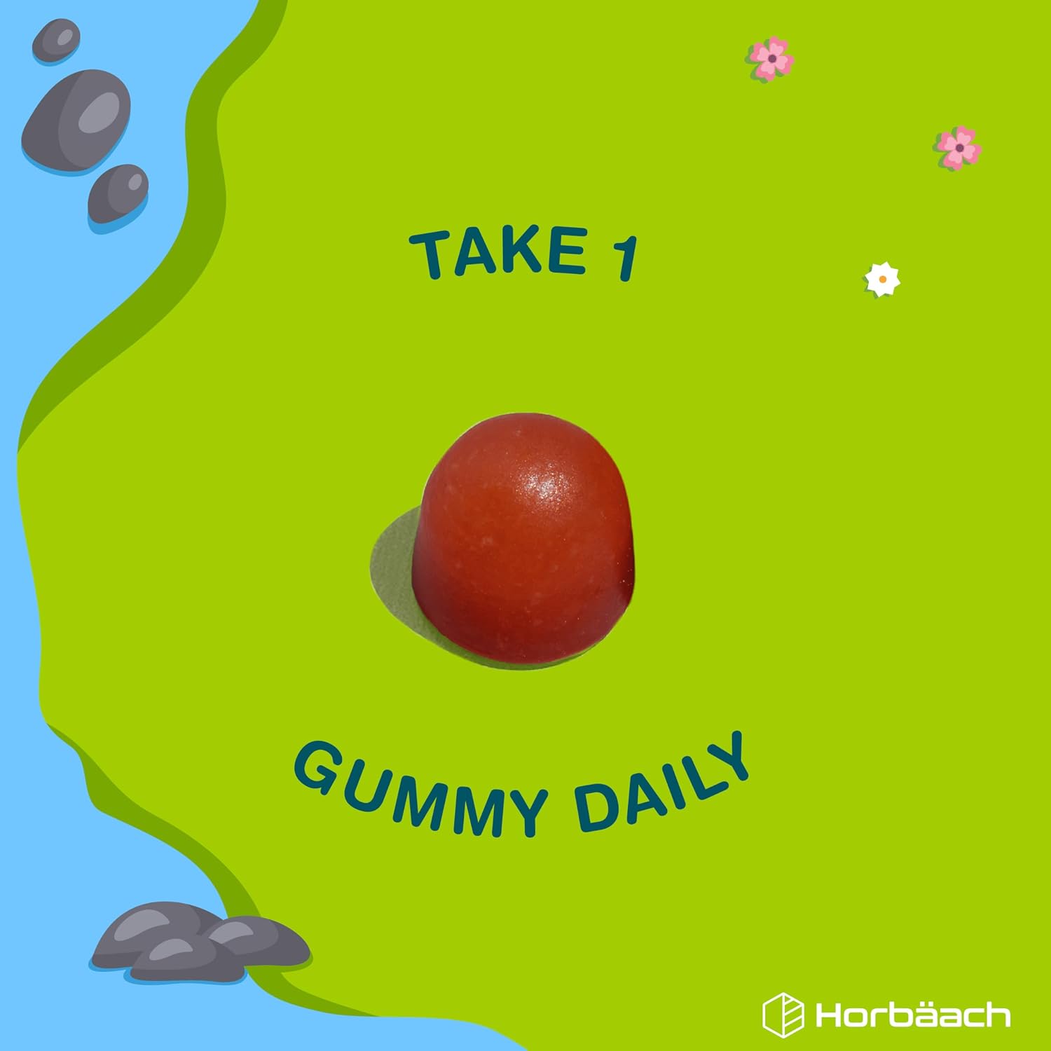 Horbaach Kids Multivitamin Gummies - Strawberry, 14 Nutrients - view 6